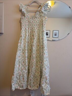 Ellie Hill House Pastel Trellis Original Maxi Dress